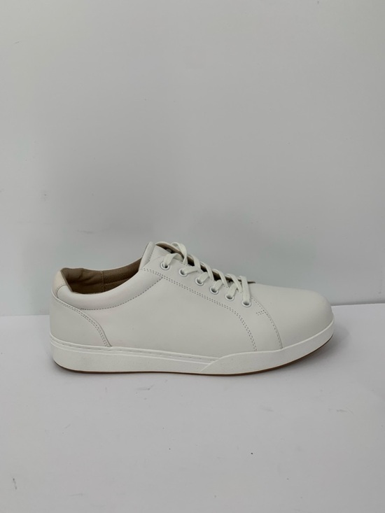 Abeo Shoes - ABEO Encore lace sneaker shoe white leather tie comfort footbed EUC 9.5 WIDE
